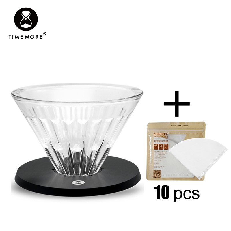 Coffee Equipment Cleaner - TIMEMORE Store Coffee Filters Glass Reusable