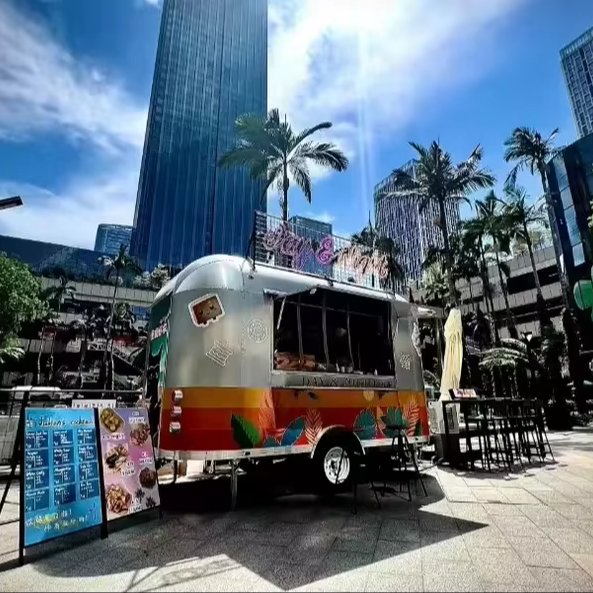 Coffee Equipment - Customized Street Fast Food Truck Bbq
