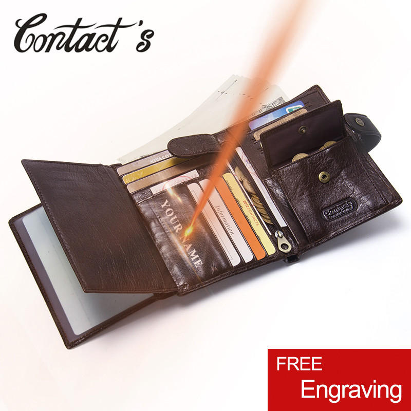 Coffee Equipment Travel Bag - Casual Genuine Leather Wallet Men Passport