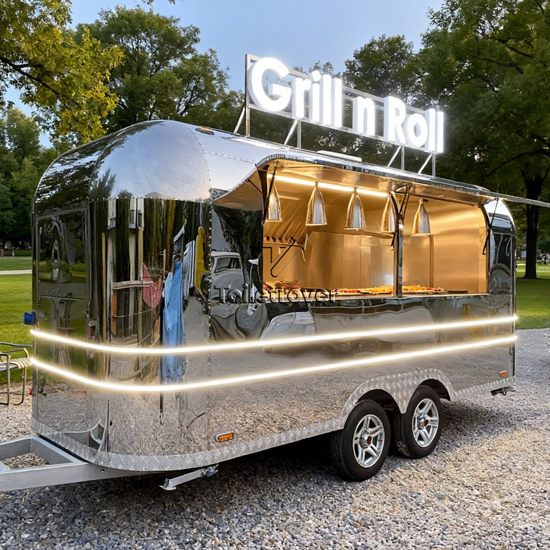 Coffee Equipment China - Customizable Full Kitchen Food Truck Outdoor
