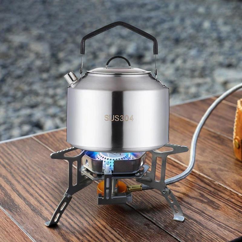 Coffee Equipment And Supplies - Camping Water Kettle 1L/1.5L Outdoor Coffee