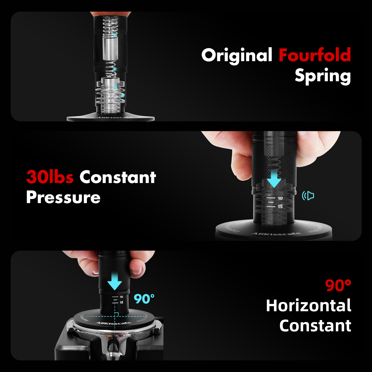 AliKisscafe Coffee Tamper Impa - Coffee Shop Equipment ulasan dan harga