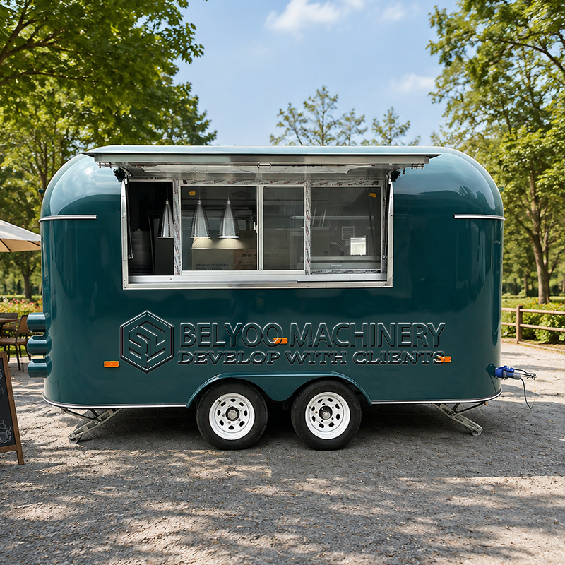Belyoo Commercial Food Trailer - Coffee Equipment ulasan dan harga