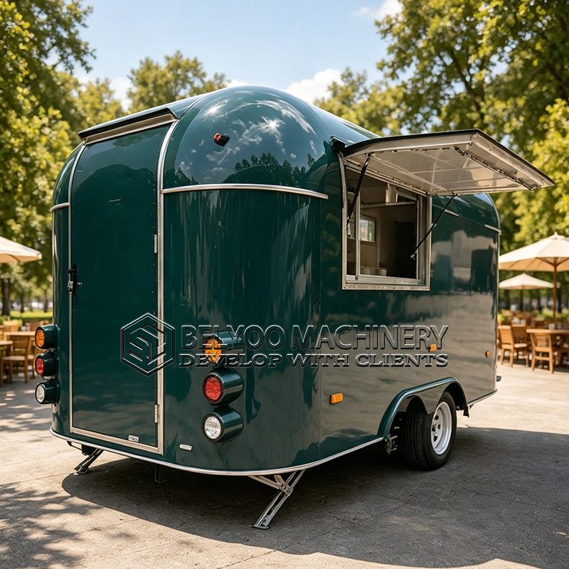 Belyoo Commercial Food Trailer - Coffee Equipment ulasan dan harga