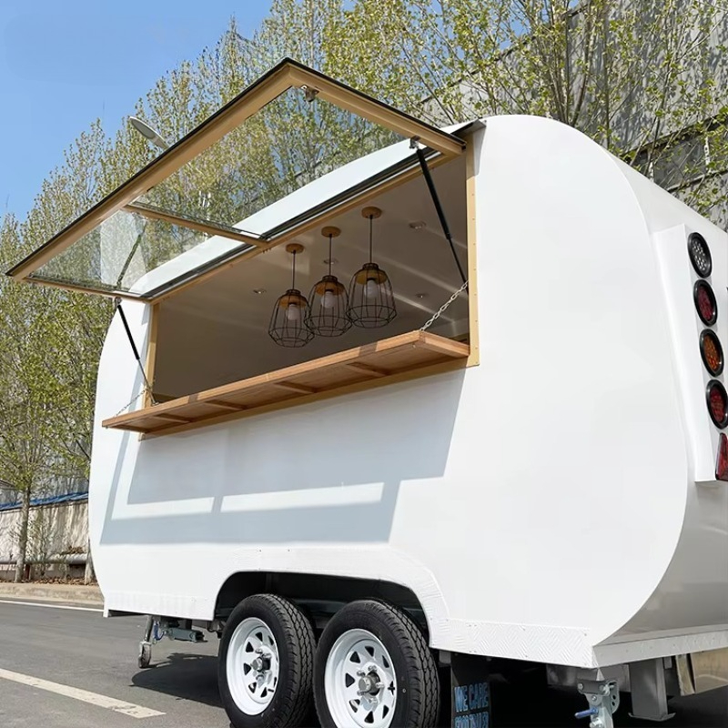 Fully Equipped Mobile Food Tra - Coffee Equipment ulasan dan harga