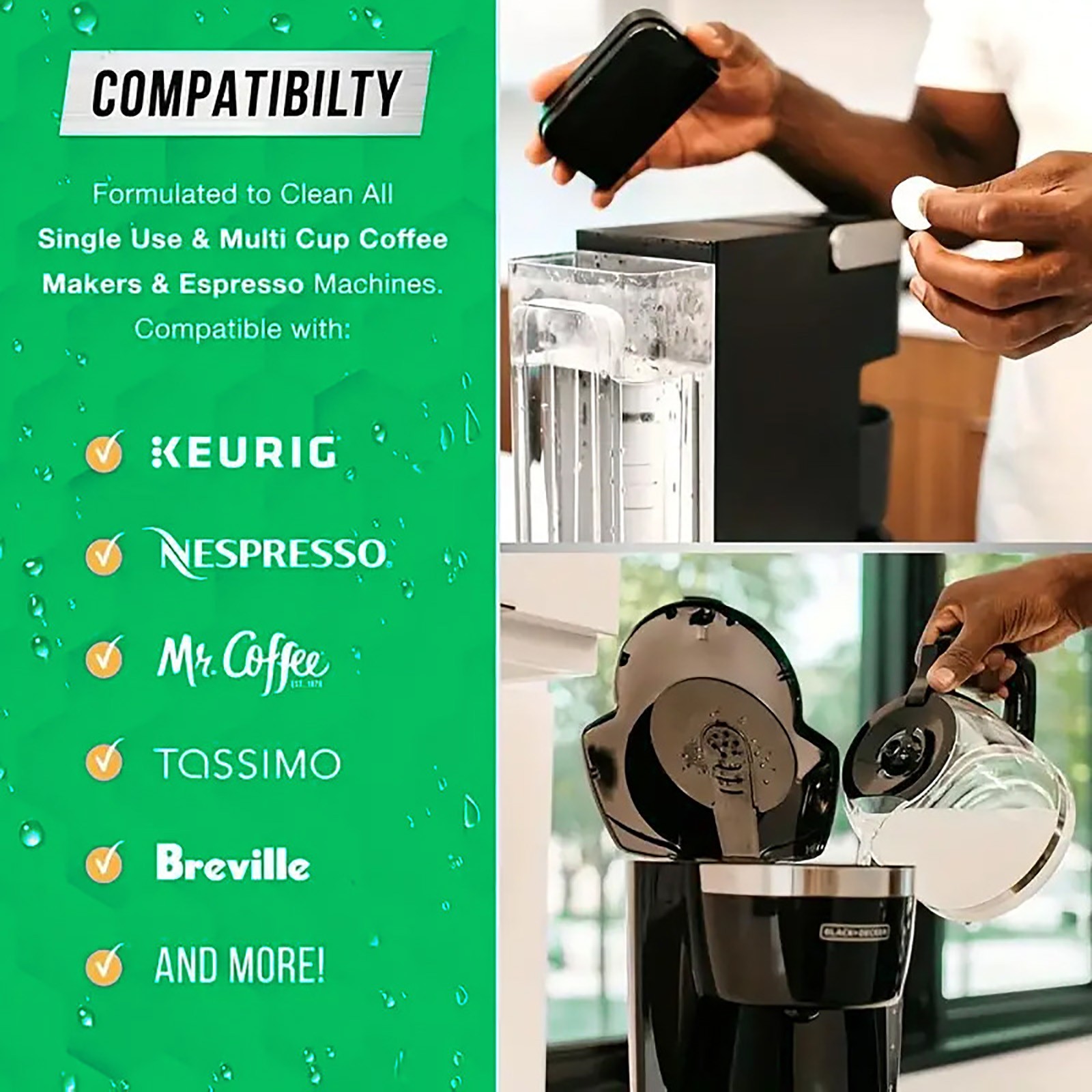 Coffee Machine Cleaning Tablet - Coffee Equipment Cleaner ulasan dan harga