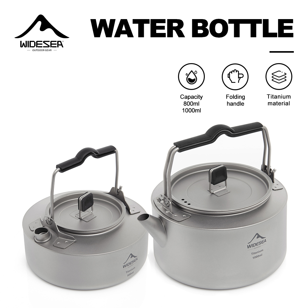 Widesea Camping Titanium Kettl - Coffee Equipment And Supplies ulasan dan harga