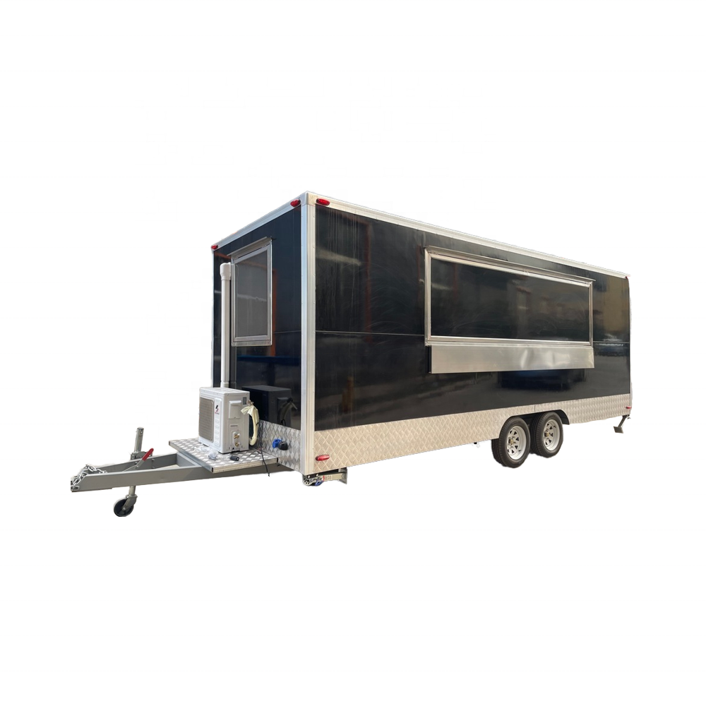 Mobile 18ft Square Food Traile - Coffee Equipment China ulasan dan harga