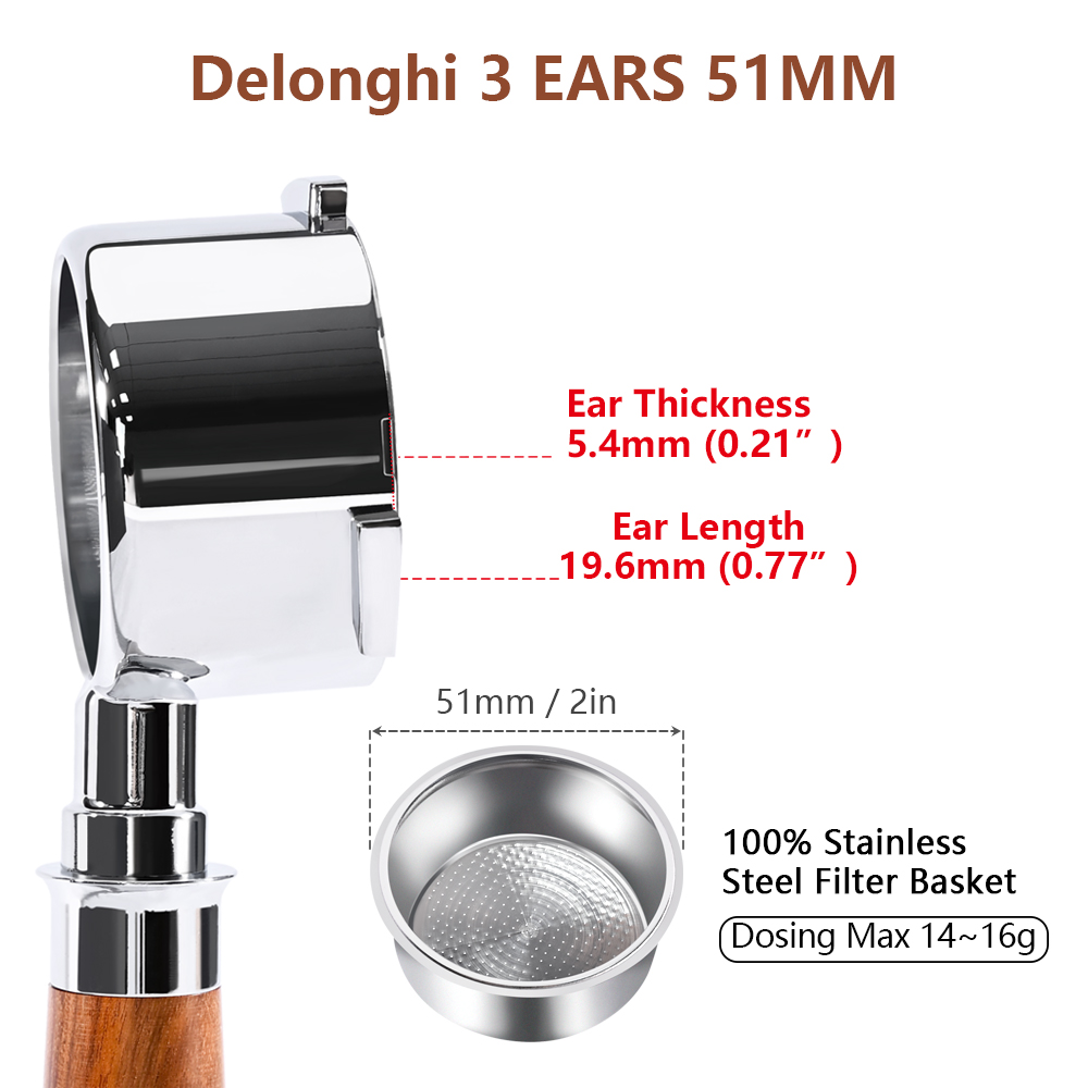 51mm Coffee Bottomless Portafi - Coffee Equipment ulasan dan harga