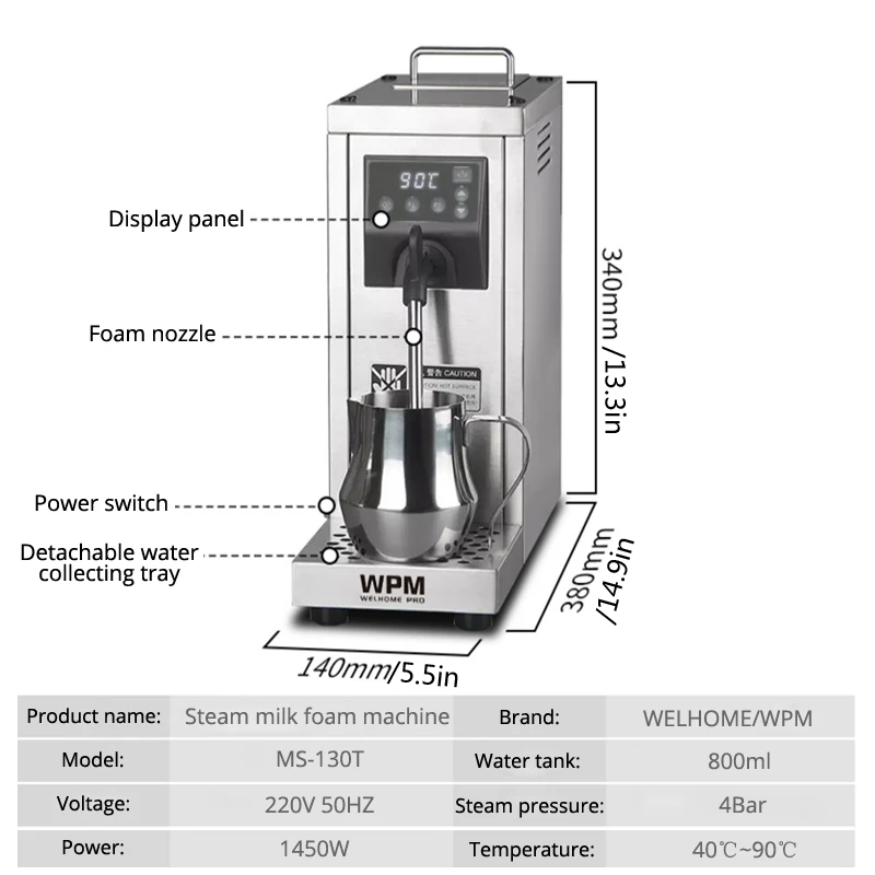 Boiling Water Machine Milk Bub - Coffee Shop Equipment ulasan dan harga