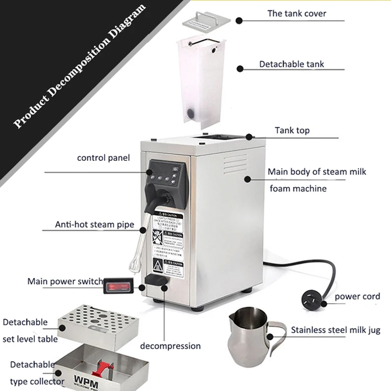 Boiling Water Machine Milk Bub - Coffee Shop Equipment ulasan dan harga