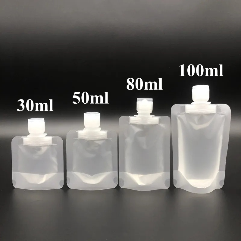 100PCS 30ML-100ML Plastic Fros - Coffee Equipment Travel Bag ulasan dan harga