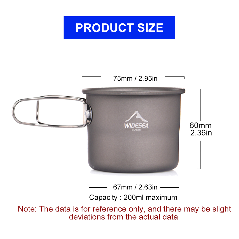 Widesea Camping Mug Outdoor Co - Coffee Equipment And Supplies ulasan dan harga