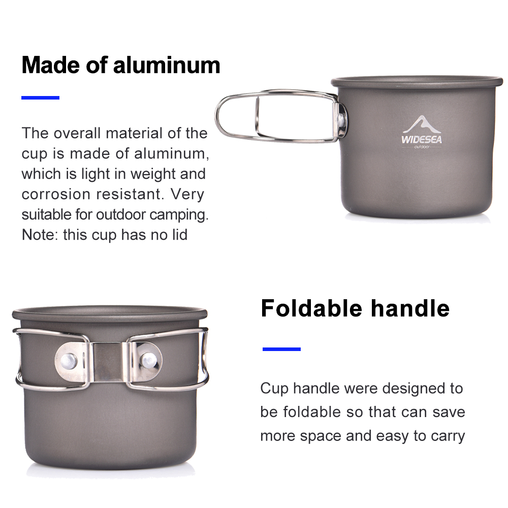 Widesea Camping Mug Outdoor Co - Coffee Equipment And Supplies ulasan dan harga