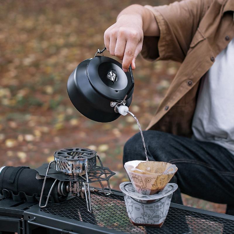 Camping Titanium Kettle Outdoo - Coffee Equipment And Supplies ulasan dan harga