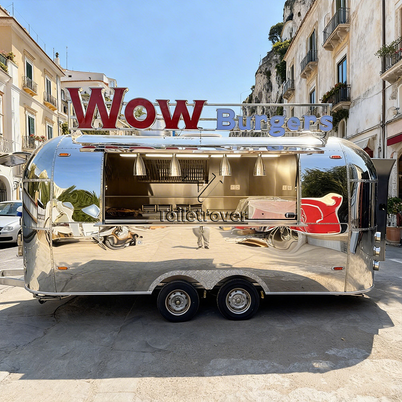 Stainless Steel Food Trailer F - Coffee Equipment China ulasan dan harga