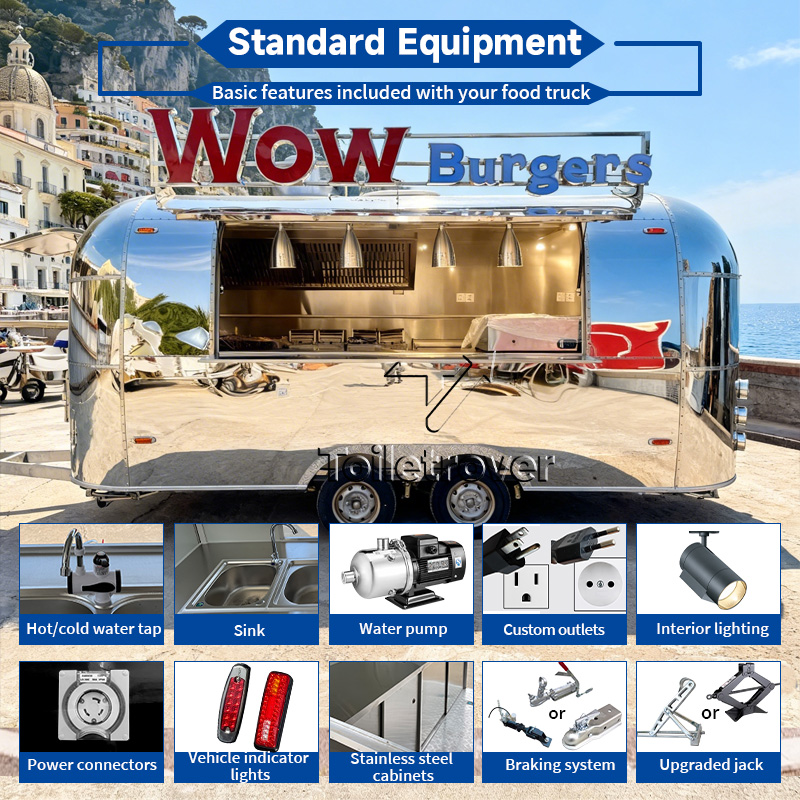 Stainless Steel Food Trailer F - Coffee Equipment China ulasan dan harga