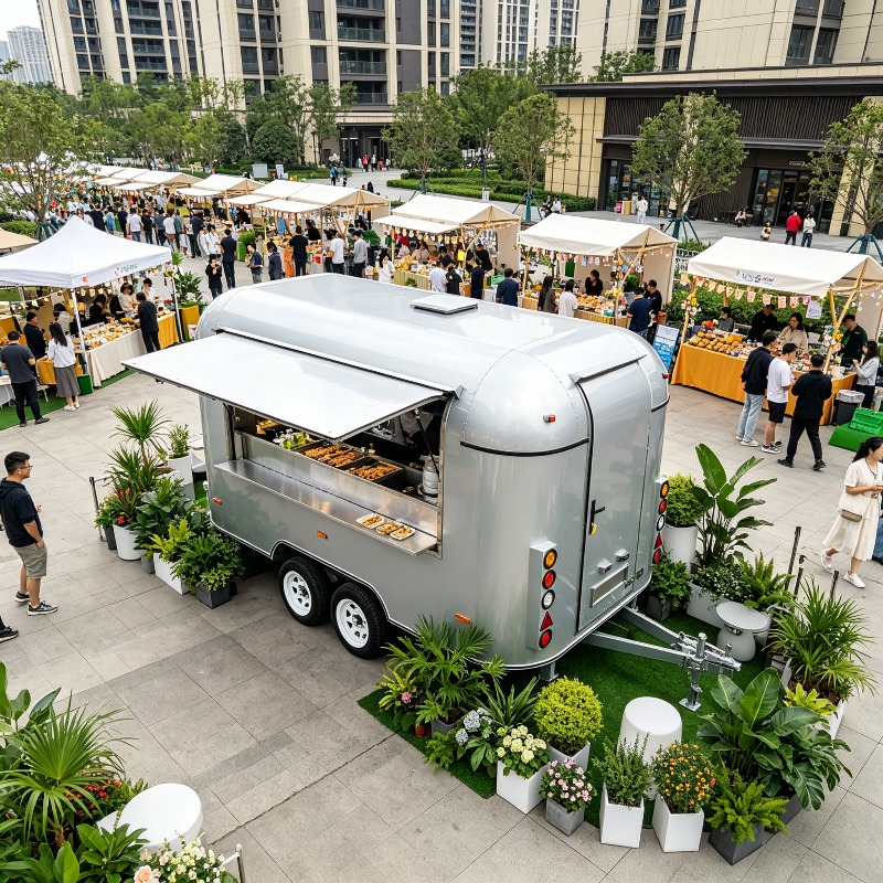 Customized Food Truck Mobile w - Coffee Equipment ulasan dan harga
