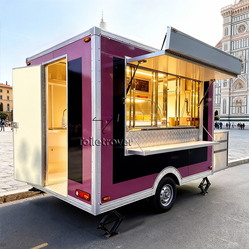 Outdoor Mobile Food Truck Trai - Coffee Equipment China ulasan dan harga