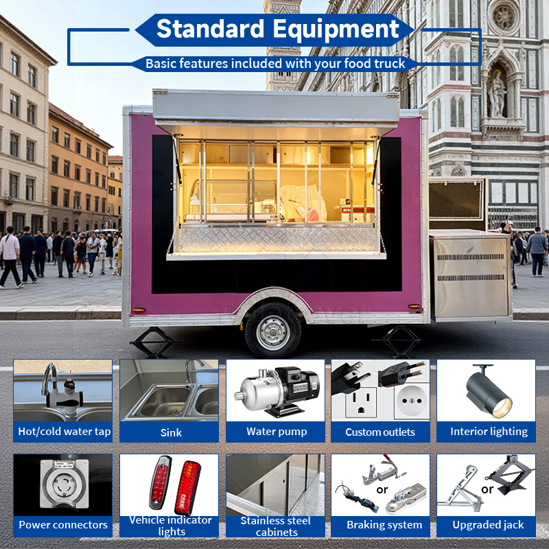 Outdoor Mobile Food Truck Trai - Coffee Equipment China ulasan dan harga