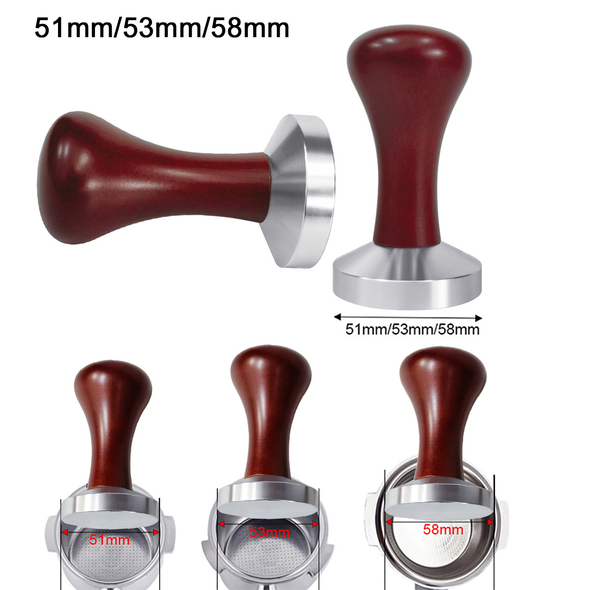 51mm 53mm 58mm Espresso Tamper - Coffee Shop Equipment ulasan dan harga